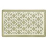 Kate Aurora Versailles Modern Geometric Chain Link Memory Foam Anti Fatigue & Skid Resistant Kitchen Mat - 18" x 30" - 2 of 3