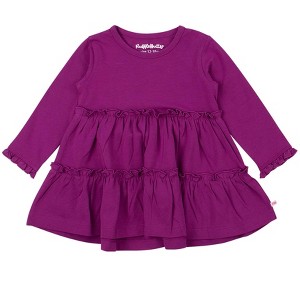 RuffleButts Baby Girls Knit Ruffle Tiered Tunic - 1 of 4