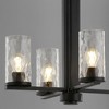 Quorum Lighting Steinway 4 - Light Chandelier in  Matte Black - 4 of 4