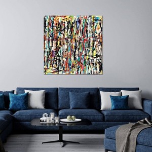 iCanvas Pollock Wink VII by Angel Estevez Canvas Print Wall Art - 1 of 3