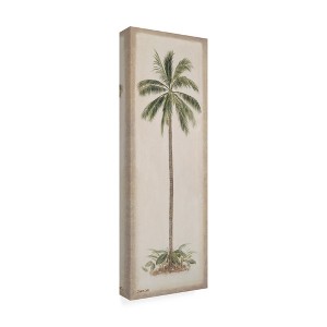 Trademark Fine Art -Debra Lake 'Palm Tree Profile' Canvas Art - 1 of 3