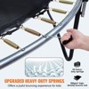 VEVOR 12FT Trampoline, 400 lbs Trampoline with Enclosure Net, Ladder, and Curved Pole, Heavy Duty Trampoline with Jumping Mat and Spring Cover Padding - 3 of 4