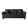 NicBex 85.4 Inch 3-seater Sofa with Tufted Back Cushions and 2 Pillows for Office,Living Room,Apartment - 2 of 4