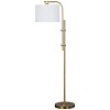 Baronvale Metal Floor Lamp Brass - Signature Design by Ashley: Adjustable Arm, UL Listed, 100W, Modern Style - 2 of 3