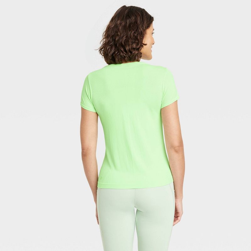 Women's Seamless Short Sleeve Shirt - All In Motion™, 3 of 7