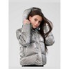 The Children's Place Girls Long Sleeve High Shine Midweight Microfleece Lined Puffer Jacket - 2 of 4