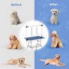 Foldable Dog Grooming Table with Adjustable Height Arm for Home Pet Bathing - 3 of 4