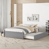 Full Size Platform Bed with Twin Size Trundle and Two Drawers - 4 of 4