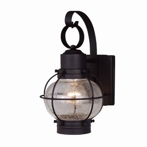 Vaxcel Chatham 1 - Light Sconce in  Textured Black - 1 of 4