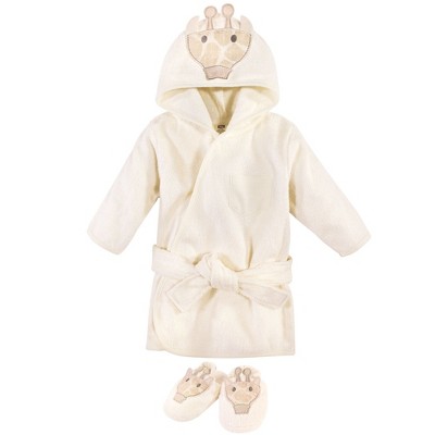 Personalized Baby Bathrobe Set Natural 2024 Cotton 0-24 Months, Baby Hooded Towel Set, 4-in-1 Bath Set with 8 Different Animal Models