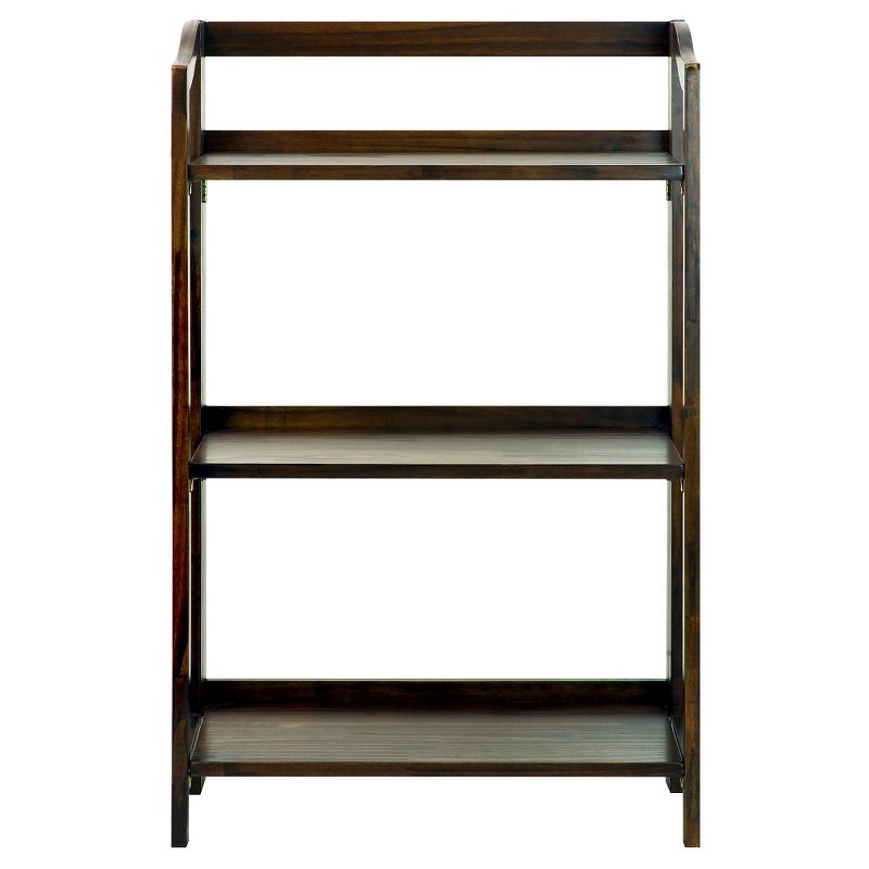 Stratford 36" 3 Shelf Folding Bookcase, 1 of 8