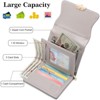 FATMOON Wallet for Women - Stylish RFID Blocking Leather Wallet- Bifold Card Holder with Zipper Coin Pocket,for Daily Use,Travel - 4 of 4