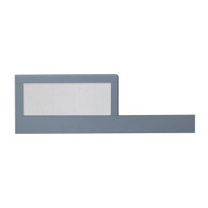 BreathableBaby Breathable Mesh Toddler Bed Conversion Kit for 3-in-1 Crib, Steel Gray - 1 of 4