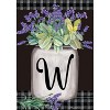 Briarwood Lane Everyday Garden Flag 12x18 For Outdoor Farmhouse Monogram Letter W Garden Flag Flags For Outside - 3 of 4