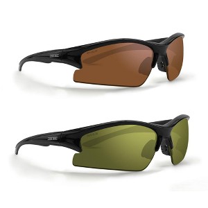2 Pairs of Epoch Eyewear Brodie Sunglasses with Brown, Clear Lenses - 1 of 4