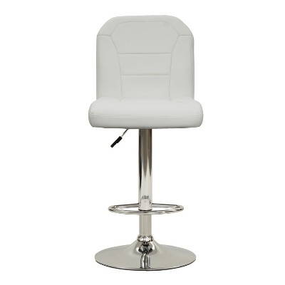 NicBex Set of 2 Bar Stools for Kitchen Island,Faux Leather Counter Bar Stools with Metal Frame,Bar Chairs for Dining Rooms,Kitchens Islands