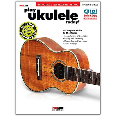 Proline Play Ukulele Today! Beginner's Pack Book/Audio & Video Online