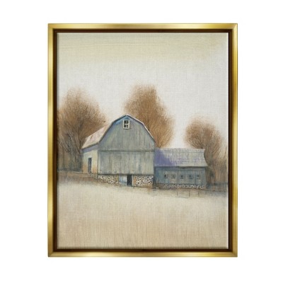 Stupell Industries Vintage Farm Barn Stable Neutral Autumn Tones