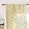 Faux Leather Cylinder Plated Curtain Rod Brass - Threshold™ : Target