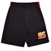 Disney Cars Lightning McQueen Boys Short Sleeve T-Shirt and Shorts Set for Toddler, Little and Big Kids - 3 of 4