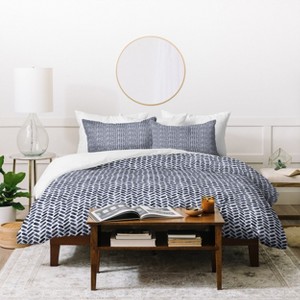 Indigo Little Arrow Design Co Arcadia Duvet Cover - Deny Designs - 1 of 4