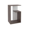 NicBex Modern 3-Tier End Table Living Room, 25" High Side Table, Multipurpose Nightstand with Storage, Living Room Sofa Table, Small Table - 2 of 4