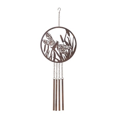 Melrose Dragonfly Wind Chime 33"H