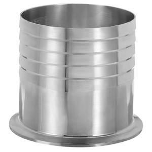 Unique Bargains 304 Stainless Steel Sanitary Fittings Tri Clamps to Hose Barbed Adapters - 1 of 4