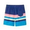 Andy & Evan  Kids  Navy Striped Swim Trunk - 2 of 3