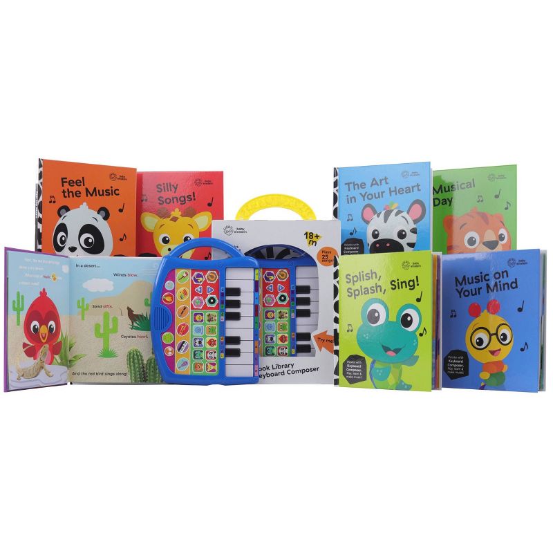 Baby Einstein My First Music Fun Keyboard Composer &#38; 8 Book Library Boxed Set - PI Kids, 3 of 16