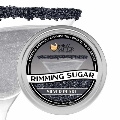 Brew Glitter Colorful Cocktail Rimming Glitter Sugar Series (1x 4oz Tin)