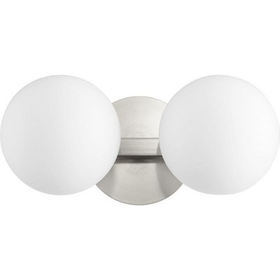 Quorum Lighting 2 - Light Vanity in  Satin Nickel