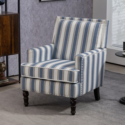 Hrinhom 27.2"W Accent Chair, Modern Upholstered Armchair