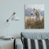 Stupell Industries Wild Horse in Tall Grass Side Portrait Watercolor - 2 of 4