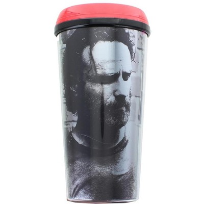 Just Funky The Walking Dead Rick Grimes 16oz Travel Mug