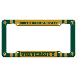 North Dakota State Bison Primary Logo License Plate Clear Frame - 1 of 4