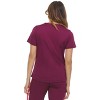Medichic Women's Scrubs V-Neck Nylon Spandex Yoga Scrub Top - 2 of 2