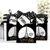 Big Dot of Happiness Stars Over Paris - Parisian Themed Party Favor Boxes - Set of 12 - 3 of 4
