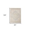 Tan And Gray Medallion Area Rug - 3 of 4