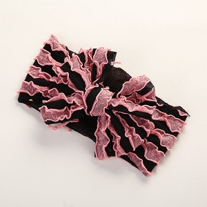 MyKids-Usa Baby Solid Color Elastic Handmade Big Bow Headband - 1 of 4