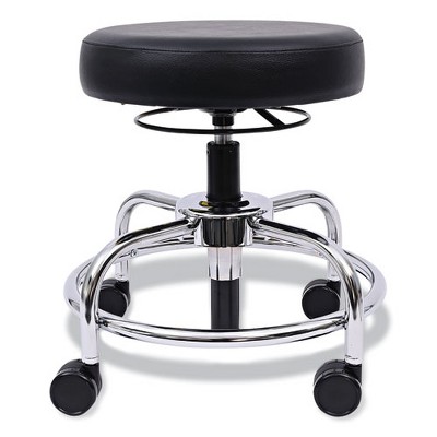 Alera HL Series Height-Adjustable Utility Stool, Backless, Supports Up to 300 lb, 24