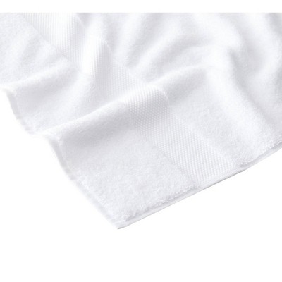 White Turkish Cotton 6-Piece Bath Towel Set