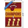 Trends International NBA Miami Heat - Champions 23 Framed Wall Poster Prints - 3 of 4