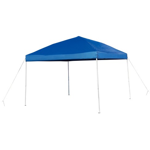 Emma and Oliver 8'x8'  Weather Resistant, UV Coated Pop Up Canopy Tent with Reinforced Corners, Height Adjustable Frame and Carry Bag - image 1 of 4