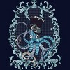 Junior's Design By Humans Steampunk Octopus By paviash T-Shirt - 2 of 3