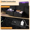 10 Drawer Dresser for 75In TVs, 63" W Long Wide Chest of Drawers, Multi-Functional Storage Organizer Dresser for Closet Hallway Living Room - 4 of 4