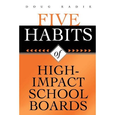 Five Habits of High-Impact School Boards - by  Doug Eadie (Paperback)