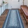 Hallway Runner  Rug Washable Soft Carpet - Non Slip Modern Floor Runner for Bedroom, Kitchen, Living Room - 3 of 4