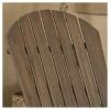 Hanlee Set of 2 Folding Wood Adirondack Chair - Christopher Knight Home - image 2 of 4