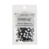 Crystal Lane DIY 288pcs SS30 (6.5mm) Jet Glass Round Flat Back Rhinestones - 2 of 4